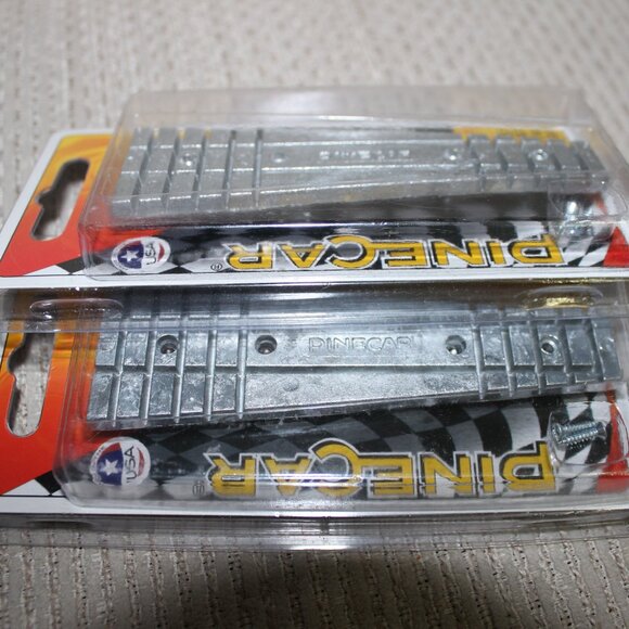 3/55❤️2x Pinecar Woodland Scenics Tapered Weights With Screws 2 oz 56.6 g - Picture 2 of 5